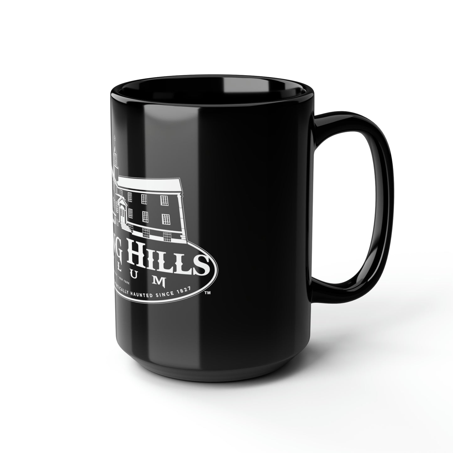 Rolling Hills Asylum - Black Mug, 15oz