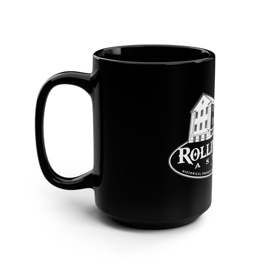 Rolling Hills Asylum - Black Mug, 15oz