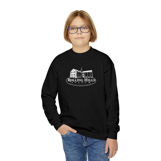 Rolling Hills Asylum, Youth Crewneck Sweatshirt